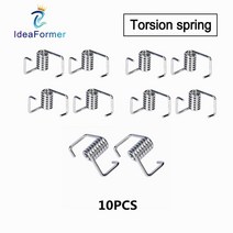 GT2 타이밍 벨트 잠금 토션 스프링 장력 10 개 3D 프린터 부품 Makerbot Prusa i3 Reprap Ultim 2 용, 상세내용표시