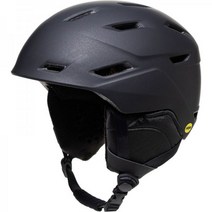 스미스 Mirage Mips Helmet Womens 스키헬멧, Matte Black Pearl, S