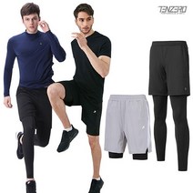 텐제로 [텐제로] 남자 투인원쇼츠 일체형 반바지레깅스