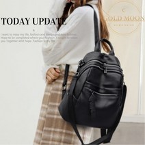 GM 엔젤 데일리 천연소가죽 가방 검정 백팩 직장인선물 대학생선물