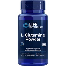 라이프익스텐션 L-글루타민 파우더, 100g, 6개