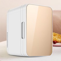 음식물 쓰레기 냉장고 보관 저전력 미니 소형 원룸 음쓰 처리기 냄새 방지 4L 6L 8L, 강화유리 골드 (Gold), 8L 차량 및 가정 겸용