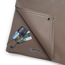 프리미엄 그라운드시트 방수포 캠핑 타포린 방염 바닥 주문 제작 맞춤, 립스탑, 블랙