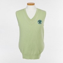 [ClDS-212]라임그린 니트조끼 (광주광남중 해당) 교복조끼 교복