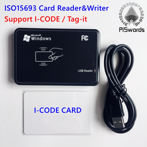 RFID NFC 복사기 iso15693 13.56mhz rfid nfc icode 카드 리더 작가 프로그래머(i-code 15693용 sdk 포함) 개발, 번들1