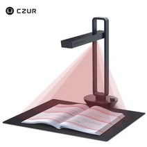 CZUR아우라 X 프로 휴대용 책 스캐너 문서용 A4 A3 내장 배터리 포함 스마트 테이블 Led 데스크 램프 macOS 윈도우, Aura X Pro+UK