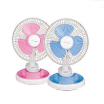 유니맥스 루베크 8인치 탁상용 클립팬 미니 선풍기 UMF-16008C 집게형 유모차, 블루