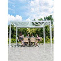 가제보 야외 전망대 안뜰 천막 알루미늄 합금 정원 태양 방 달빛 창고 빌라 개폐식 텐트, 보증금