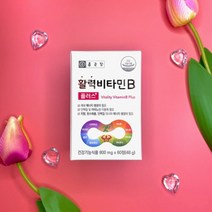 날송건강 종근당 비타민 B 비 군 b1 b2 b6 b12 활력 영양제 알약, 1박스 (2개월분)