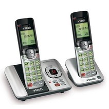 브이텍 VTech DECT 6.0 무선 액세서리 핸드셋, Silver_2 Handsets