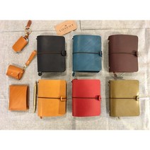 론콧 수제 통가죽 다이어리, 레드