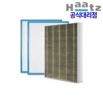 하츠 전열교환기 아파트 환기시스템 미세먼지환기 공기순환기 코나H 덕트형, (코나전용) 프리필터2개+동헤파필터(H13)
