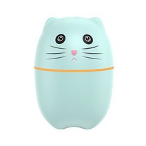 고성능 미국B 애완 동물 소형 가습기 220ml 가정용 아로마 테라피 LED 야간 램프 오토차 창의력 곰, [04] A9