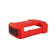 밀워키용 USB 고속 충전기 랙 18V 리튬 이온 배터리 휴대용 홀더 어댑터 및 C 타입 출력, 01 USB and Type-C