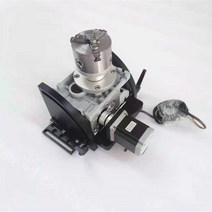 용접 고정 장치 회전척 회전용접기 홀더 로터리 선반, 모터가 없는 FD80+400W 서보 브래킷