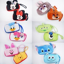 디즈니 정품 캐릭터 필통(12종) 펜슬파우치 파우치지갑 파우치형 필통, 마이크