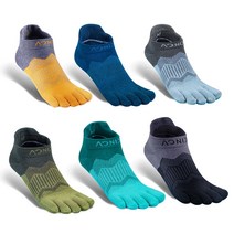 오니지 스포츠 발가락 양말 러닝 압박 E4810, M, 블랙