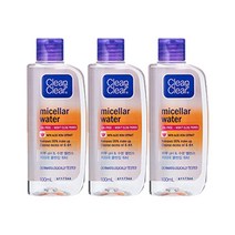 클린앤클리어 미셀라워터 100ml 3개