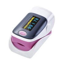 산소농도측정기 산소측정 CO2측정 디지털 건강 관리 손가락 산소 농도계 끝 OLED 휴대용 혈중 포화도 측정기, 3.Pink