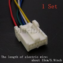 링브로워 유선송풍기 산업용 블로어 엔진 BLOWER 공업용환풍기 6 가지 방법으로 이루어진 자동차 후방 카메라 7282-8663 7283-8660 저전류 전기 배선 봉인되지 않은, [01] Black