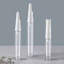 1PC 5/10ml 빈 진공 아이 크림 병 에센스 샘플 리필 되나요 포장 휴대용 하위, [02] 10ml, [01] 1PC, [01] 플라스틱