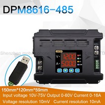 DPM8616-485 프로그래밍 가능한 dc 조절 전원 공급 장치 정압 정전류 유지 보수, 한개옵션0
