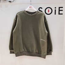 소이주니어 DP02 카키전사나염맨투맨티 21W1413