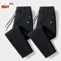 남성 따뜻한 운동복 캐주얼 피트니스 운 바지