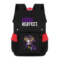 남학생책가방 코비 남자 초 고등학교 농구공 백팩 블랙 맘바 레이커스 제임스 스타일리쉬 트렌드 NBA 3964337753, 레드 Q타입