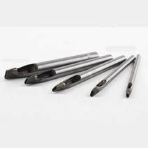 9mm 가죽공예 벨트 구멍타공 홀펀치 타원형 레더툴 장식소품 조각칼 펀칭기