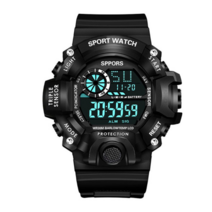 오너클랜 스포츠 조깅 외출 생활 방수 남성 디지털 전자 시계