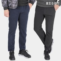[이지바이] 남성 극세사 융털 바지_ 비교불가 후끈한 플리스 밴딩 팬츠 / M~5XL 사이즈까지 빅사이즈! 한겨울도 따숩게 입는 사방스판 방한 트레이닝 바지_운동복 체육복 작업복