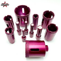 건식 코아 비트 트리머 코어 비트 빗트 날 드릴 벽뚫기 핸드피스 m10 스레드 진공 링, 65mm