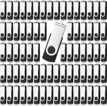 Xuhal 100팩 USB 플래시 드라이브 2GB 벌크 2.0 휴대용 썸 사무실 학교 데이터 저장용487873
