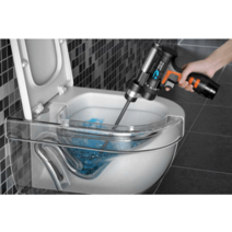 기계 보일러배관청소 파이프 화장실 전기 하수도, 중공 드릴 12V 자동 클러치 준설선7.5m