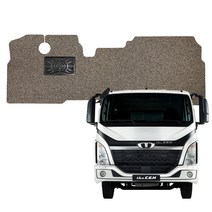 루카스 타타대우 더쎈 3톤 4톤 1열 코일매트 확장형 엣지코일 카매트, 브라운, L확장코일/더쎈 3톤/4톤 1열만