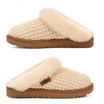 Ugg 어그 클러겟 니트 타오페 여성 슬리퍼