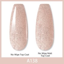 펜 반영구 UV LED 탑 코트 젤 바니시 매니큐어 네일 아트 폴리시 밝은 색상 8ml, [35] A138