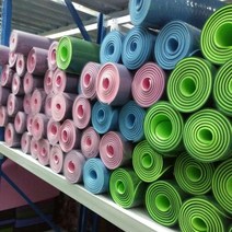 대외 무역 꼬리 요가 매트 마이크로 결함 치료 두꺼운 넓은 요가 매트 초보자 특별 매트, 6mm (초급), Tpe 색상 무작위 납품 (제조업체의 특별 허가) 저렴