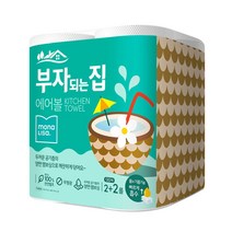 [자바라쇼핑] 부자되는집 에어볼 키친타올 130매 4롤 _ kig0337*20230221EA, 쿠팡 본상품선택