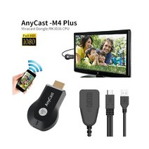 AnyCast M4 Plus HDMI WiFi 디스플레이Dongle 4K 1080P Phone to TV 프로젝터스크린