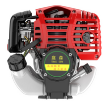 벌초기 미니 관리기 농작물 긴풀제초기 동력 벌초 예초기 주행식 후면 장착형 소형 가정용 다기능 가솔린 수확 황무지 정원 제초 및 제초 유물 잔디 깎는 기계, 선물도 폴도 없는 주력 베어본 엔진