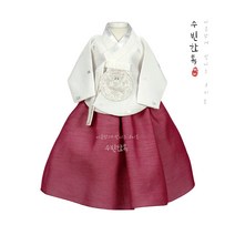 (백일 1~15세)소영여아한복 은박당의/11종치마