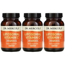닥터 머콜라 리포조말 비타민C 리포소말 리포솜 비타민C 500 mg 60 3통, 3개, 60정