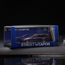 오토바이 평판 트레일러 거리 무기 Stagea 1/64 R34 왜건 자동차 모델, 02 Black