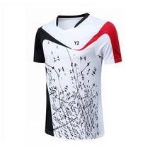 배트민턴 상 남성 여성 짧은 소매 배드민턴 셔츠 스포츠 슬림 피트 니스 테니스 T 탁구 유니폼 체육관 러닝 탑스