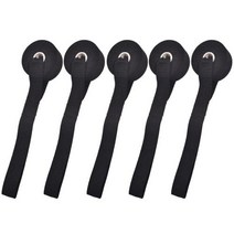 헬스용품 저항 밴드 세트 도어 앵커가있는 운동 홈 피트니스 탄성 훈련 스트랩 물리적 용, 5PCS+5PCS