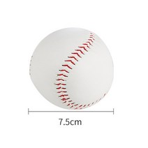 디아멍배트 사회인야구배트 소프트볼 no.10 pvc 스카프 스킨 솔리드 10 공, 소프트볼 번호 10, 직경 7.5cm