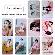 10 개대 Kpop TWICE 새 앨범 사랑의 수식 Lomo 카드 스티커 자기 제작 Momo Mina SANA Photocard for Bus ID Cards, OSS21601KT5