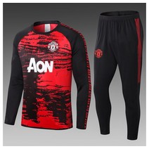 맨유 축구복 트레이닝 상하의 세트 라운드 칼라